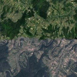 Poraż Satellite Map