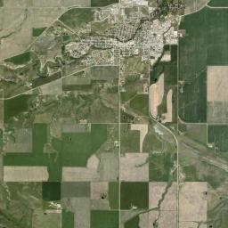 Pincher Creek Satellite Map
