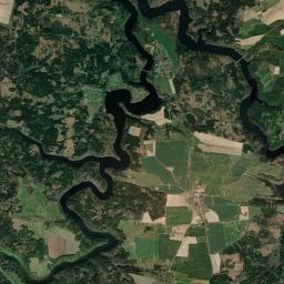 Okres Písek Satellite Map