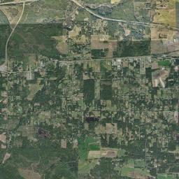 Coombs Satellite Map