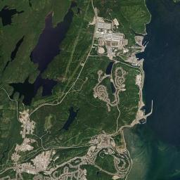 Baie-Comeau Satellite Map