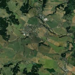 Okříšky Satellite Map