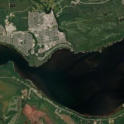 Hauterive Satellite Map