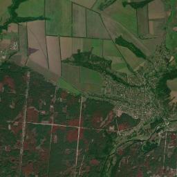 Chervonyy Oskil Satellite Map