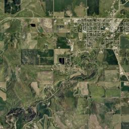 Cardston Satellite Map