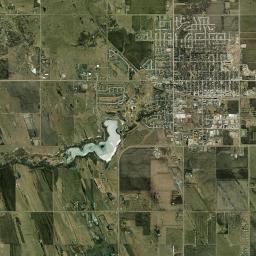 Morden Satellite Map
