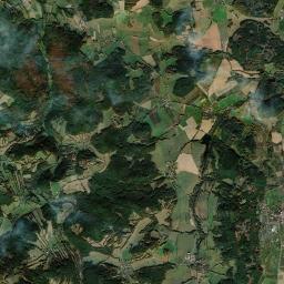 Lhenice Satellite Map