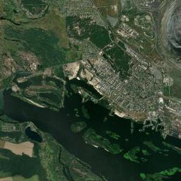 Horishni Plavni Satellite Map