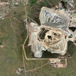 Erdenet Satellite Map