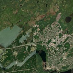 Grand Falls-Windsor Satellite Map