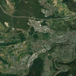 Ispringen Satellite Map