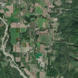 Everson Satellite Map