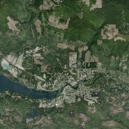 Lake Cowichan Satellite Map