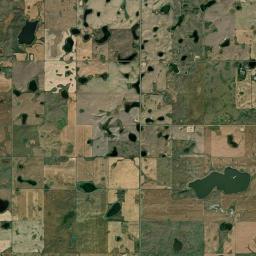 Divide County Satellite Map
