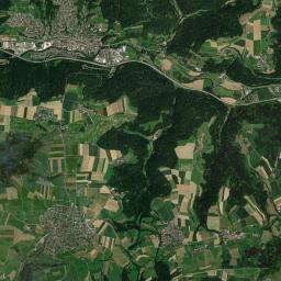 Wäschenbeuren Satellite Map