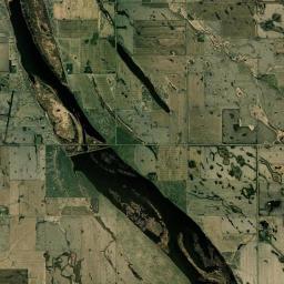 Bottineau County Satellite Map