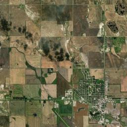Langdon Satellite Map