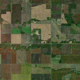 Kittson County Satellite Map
