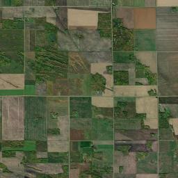 Roseau County Satellite Map