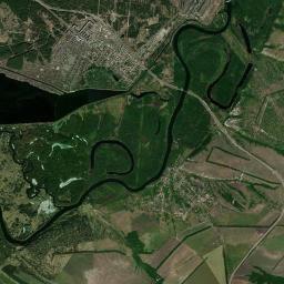 Shchastya Satellite Map