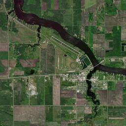 Baudette Satellite Map