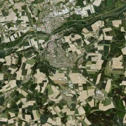 Landau an der Isar Satellite Map