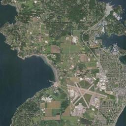 North Saanich Satellite Map