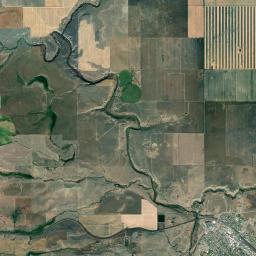 Cut Bank Satellite Map