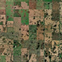 Towner County Satellite Map
