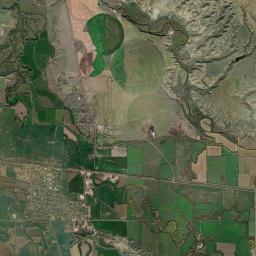 Chinook Satellite Map