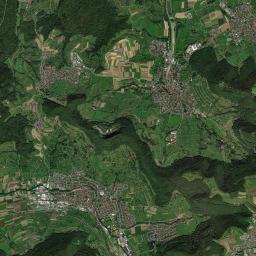 Dettingen an der Erms Satellite Map