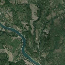 Pend Oreille County Satellite Map