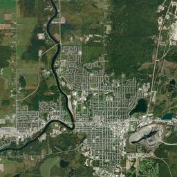 Timmins Satellite Map