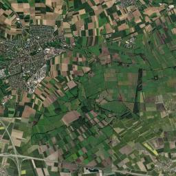 Langenau Satellite Map