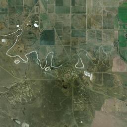 Fort Belknap Agency Satellite Map