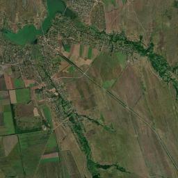 Luhans’ke Satellite Map