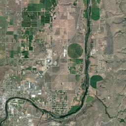 Omak Satellite Map