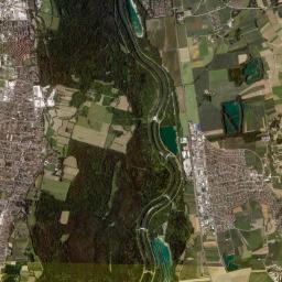 Kissing Satellite Map