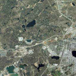 Rouyn-Noranda Satellite Map