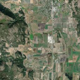 Chewelah Satellite Map