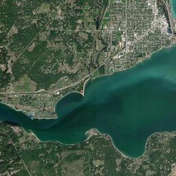 Sandpoint Satellite Map