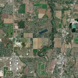 Evergreen Satellite Map