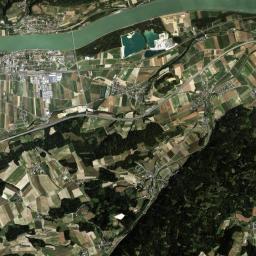 Politischer Bezirk Melk Satellite Map