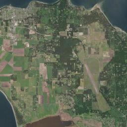 Island County Satellite Map
