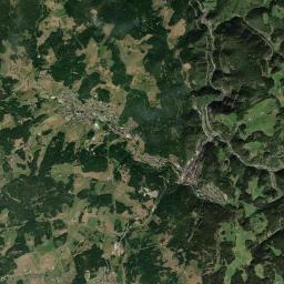 Schonach im Schwarzwald Satellite Map