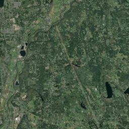 Three Lakes Satellite Map
