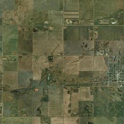 Parshall Satellite Map