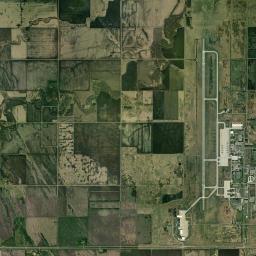 Grand Forks Air Force Base Satellite Map