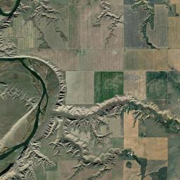 Chouteau County Satellite Map