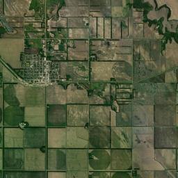 Larimore Satellite Map
